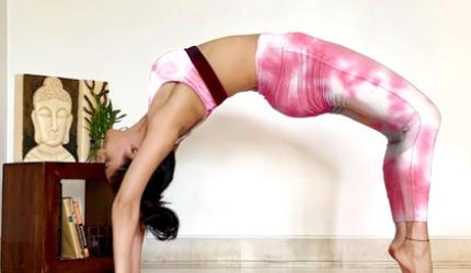 Sonal Shows Off Her Yoga Skills