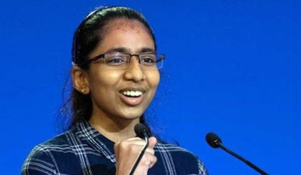 Vinisha Steals Show At Climate Summit