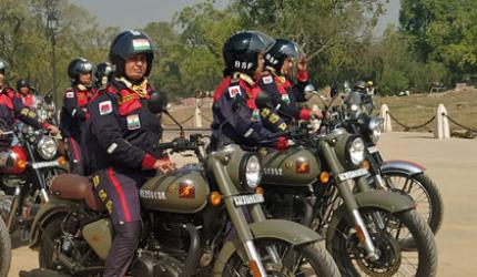 Daredevil BSF Lady Riders' Msg For India