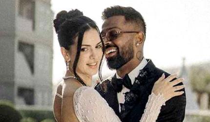 The Romantic Detail In Natasa's Gown