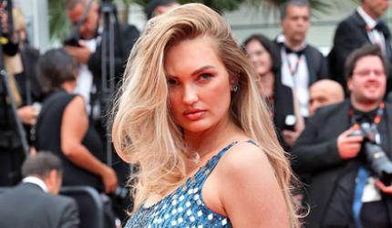 Top Models Bring Glitz To Cannes 