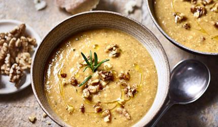 Recipe: Mixed Vegetable And Walnut Soup