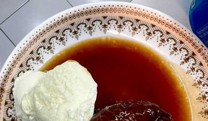 Recipe: Baked Apple With Salted Caramel