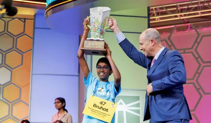 Indian Child Wins US Spelling Bee!