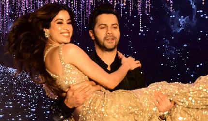 Gosh, What Were Janhvi, Varun Upto?!