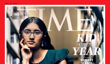 Tejaswi Manoj Is TIME's Kid Of The Year 2025