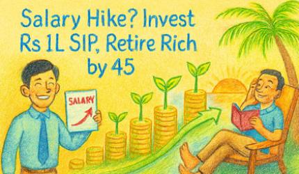 Invest Rs 1L SIP, Retire Rich by 45
