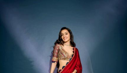 Navratri, Day 2: Glow In Sindoor Red