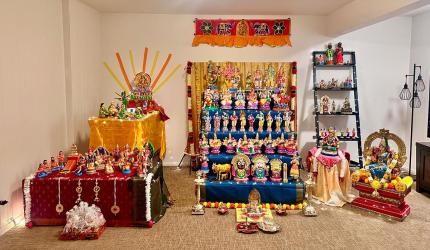 Navratri Pix: Golus From San Francisco And Bengaluru