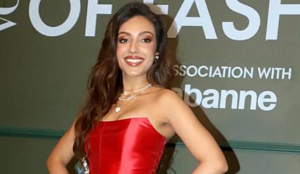 Sahher Bambba's Hot Mirchi Dress Steals The Spotlight