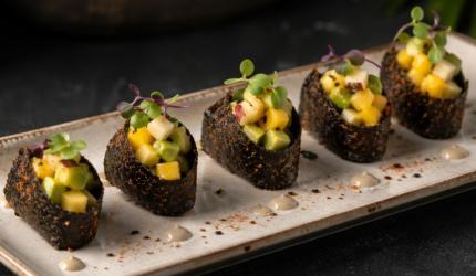 Recipe: Mango, Apple, Avocado  Nori Crisp