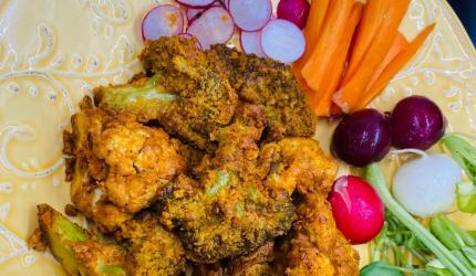 Recipe: Tandoori Cauliflower & Broccoli