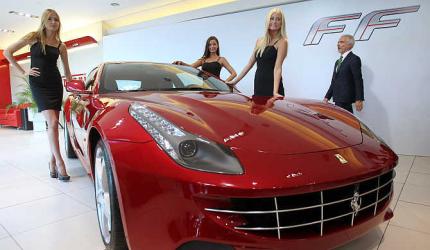 Ferrari makes a comeback in India