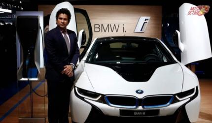 Sachin Tendulkar launches BMW i8