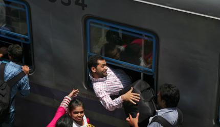 Travelling in trains to be a happy experience!