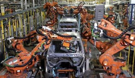 Robots rising in auto factories but no labour replacement yet