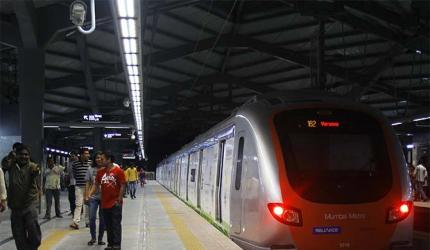 Fire at Mumbai airport underground metro station disrupts services