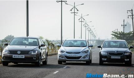 Car compare: Hyundai Elantra, Volkswagen Jetta and Skoda Octavia