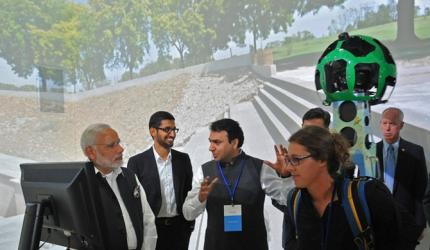 Modi skips discussion on a controversial issue at Google