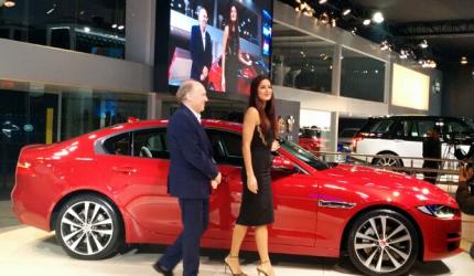 Katrina Kaif is the brand ambassador of the stunning Jaguar XE