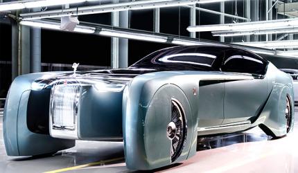 Rolls-Royce unveils its futuristic driverless car