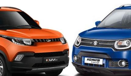 Which to buy? Maruti Ignis or Mahindra KUV100