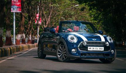 With the roof down, MINI Cooper S Convertible looks BEAUTIFUL