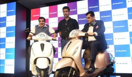 Bajaj's e-Chetak to speed into Europe by 2024