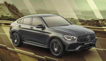 The Rs 76.7-lakh Mercedes GLC 43 4MATIC Coupe is here!