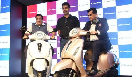 TVS, Bajaj Close the Gap With Startups in EV Segment