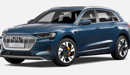 Audi launches 3 all-electric SUVs under e-tron range
