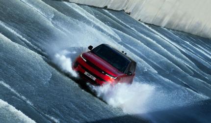 See: New Range Rover Sport's epic drive up a dam!