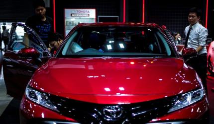 Toyota expects high growth momentum to continue