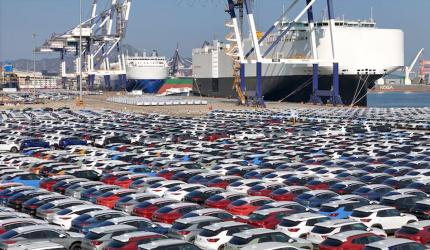 Auto exports from India rise 14% in Apr-Sep period