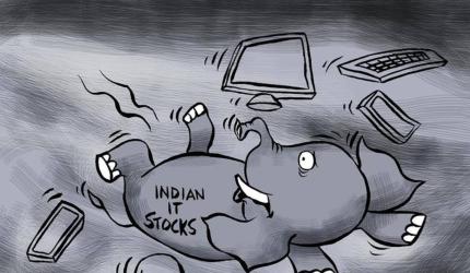 Rs 2 trn slump in IT stocks hits FPIs' AUC