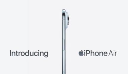 Apple launches iPhone Air, its thinnest phone ever