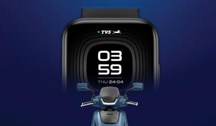 TVS Motor partners Noise for EV-smartwatch integration
