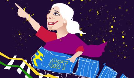 GST collections surge to record Rs 2.43 lakh crore in April