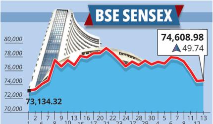 Sensex, Nifty Edge Up, Snap Four-Day Losing Streak