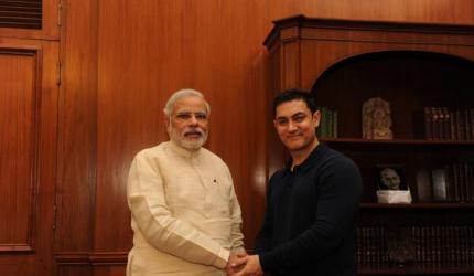 Aamir Khan meets Narendra Modi