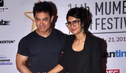 PIX: Aamir, Anushka, Madhuri at Mumbai Film Festival