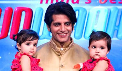 PIX: Karanvir Bohra's adorable twin daughters debut on TV