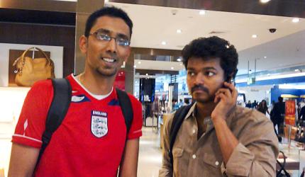 Spotted: Tamil actor Vijay in Dubai