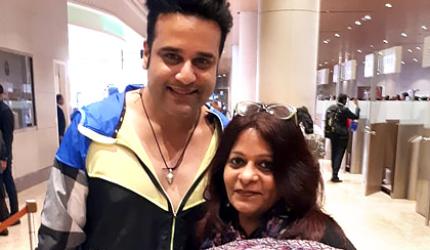Spotted: Where was Krushna Abhishek heading?