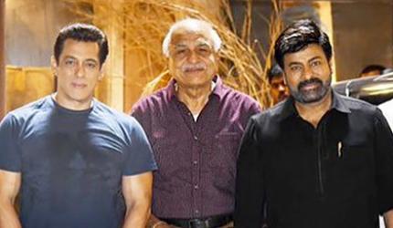 Salman's Godfather Act for Chiranjeevi