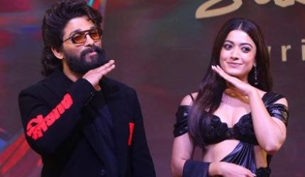 Pushpa 2: SEE: Allu Arjun-Rashmika Dance!