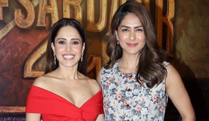 Nushrratt's Night Out With Mrunal