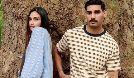 Athiya-Ahan Bond In A Park
