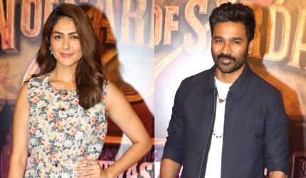 Is Mrunal Dating Dhanush?