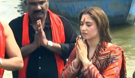 WATCH: Tamannaah At The Maha Kumbh Mela